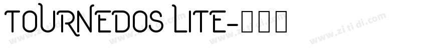 Tournedos Lite字体转换